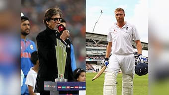 Sorry who's this, quips Andrew Flintoff during banter with Amitabh Bachchan on Kohli-Root tweet
