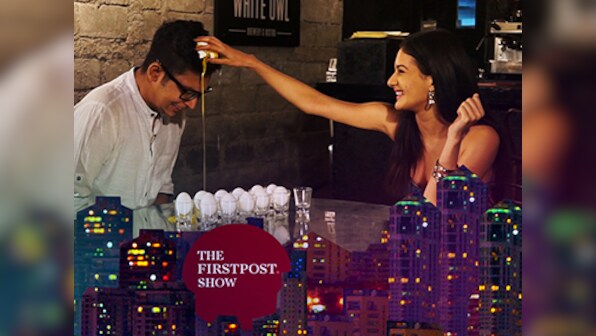 On The Firstpost Show, Amyra Dastur plays a different kind of Holi — one involving eggs, and a game of Russian roulette!