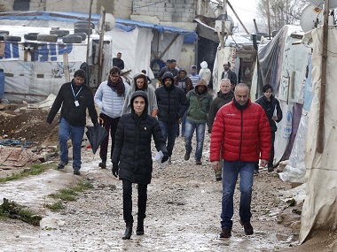 We must not let fears get the better of us: UN envoy Angelina Jolie meets Syria refugees in Lebanon We must not let fears get the better of us: UN envoy Angelina Jolie meets Syria refugees in Lebanon