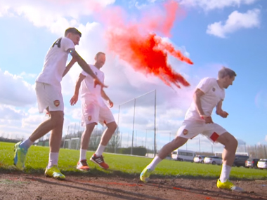 Watch: Arsenal get colourful off the field, wish Indian fans a happy Holi Watch: Arsenal get colourful off the field, wish Indian fans a happy Holi