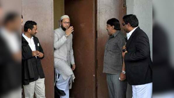 Hyderabad MP Owaisi clashes with Najma Heptulla in Lok Sabha