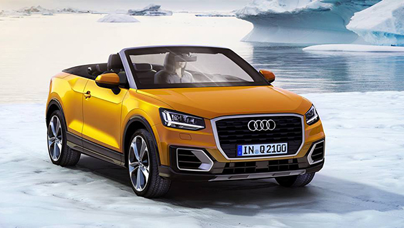 Audi Q2 convertible SUV rendered Audi Q2 convertible SUV rendered