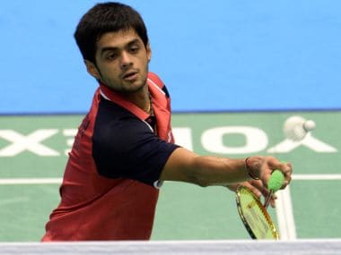 File photo of B. Sai Praneeth. AFP