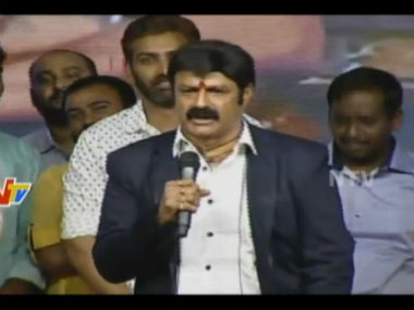 Eve-teasing roles not enough for fans, must kiss or impregnate girls: TDP MLA and actor Balakrishna Eve-teasing roles not enough for fans, must kiss or impregnate girls: TDP MLA and actor Balakrishna