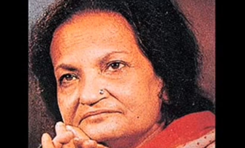 Begum Akhtar. Screen grab from YouTube