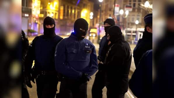 Paris attacks: Islamic State flag found near body of Algerian killed in Brussels raid