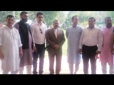 Wanted for murder during 2013 Kishtwar riots, J&K BJP leader surfaces at Union minister's house Wanted for murder during 2013 Kishtwar riots, J&K BJP leader surfaces at Union minister's house