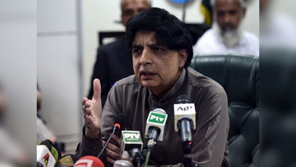 Pakistan interior minister defends meeting extremist leader considered 'godfather of militants'