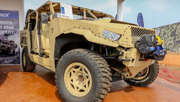 2016 Defexpo India: Polaris India unveils DAGOR and MRZR4 2016 Defexpo India: Polaris India unveils DAGOR and MRZR4
