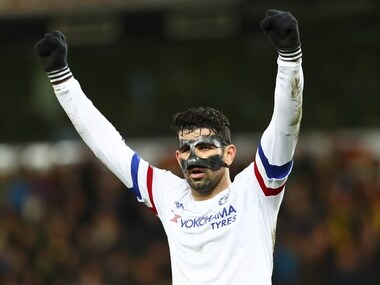 Diego Costa's goal proved to be the winner for Chelsea and took them to eighth in the Premier League table. AFP