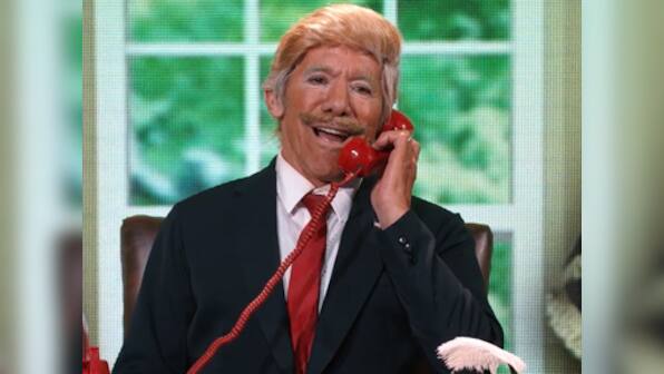 On 'Dancing With The Stars', 'Donald Trump' and 'Melania' cha-cha in the Oval Office