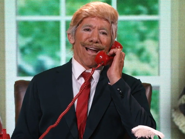 On 'Dancing With The Stars', 'Donald Trump' and 'Melania' cha-cha in the Oval Office On 'Dancing With The Stars', 'Donald Trump' and 'Melania' cha-cha in the Oval Office