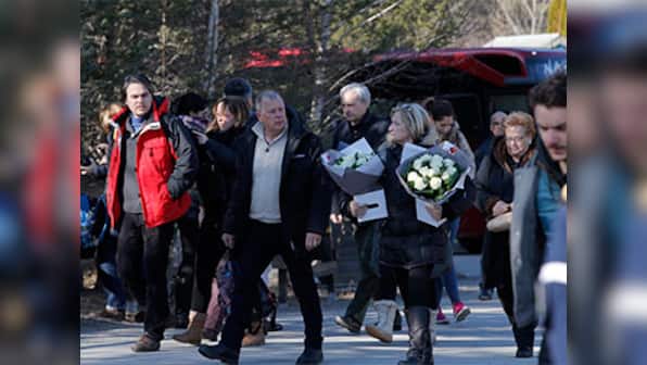 Germanwings plane crash: Families of victims gather near crash site to mark first anniversary