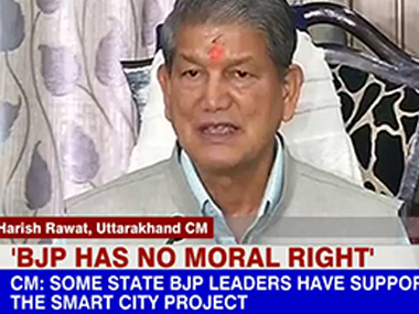 Harish Rawat slams BJP for 'murdering democracy' in Uttarakhand: Vijayvargiya takes up issue with Pranab Harish Rawat slams BJP for 'murdering democracy' in Uttarakhand: Vijayvargiya takes up issue with Pranab
