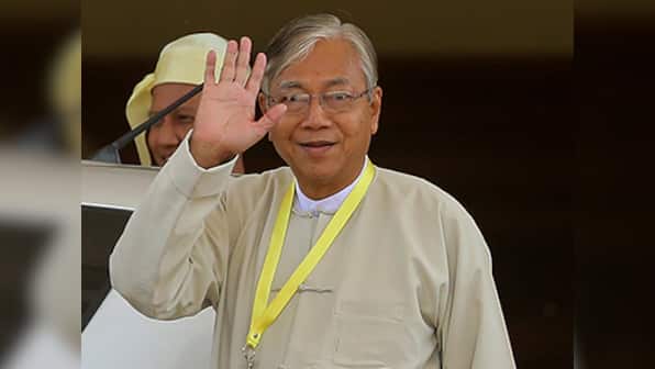 Htin Kyaw is first President of Myanmar with no army ties in more than 50 years
