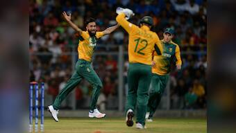 Warm-up thriller: South Africa halt India's winning run despite Dhawan's heroics to clinch win in last over