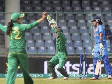 Pakistan appeal during their game against India. GettyImages