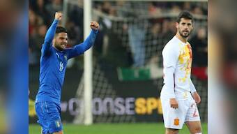 Football friendlies: Italy's Insigne ends De Gea's unbeaten run in Spain draw