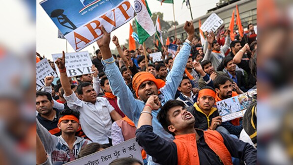 JNU ABVP members were subjected to smear campaign after 9 February, says student