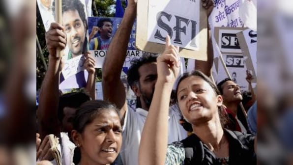 HCU row: JNU students meet NHRC officials, demand action against VC Appa Rao