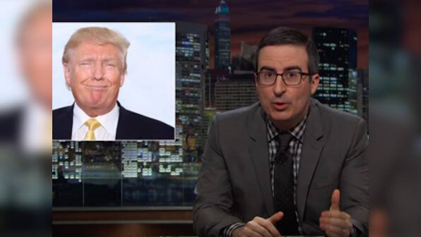 Watch: John Oliver rips Donald Trump apart and we are still reeling with laughter