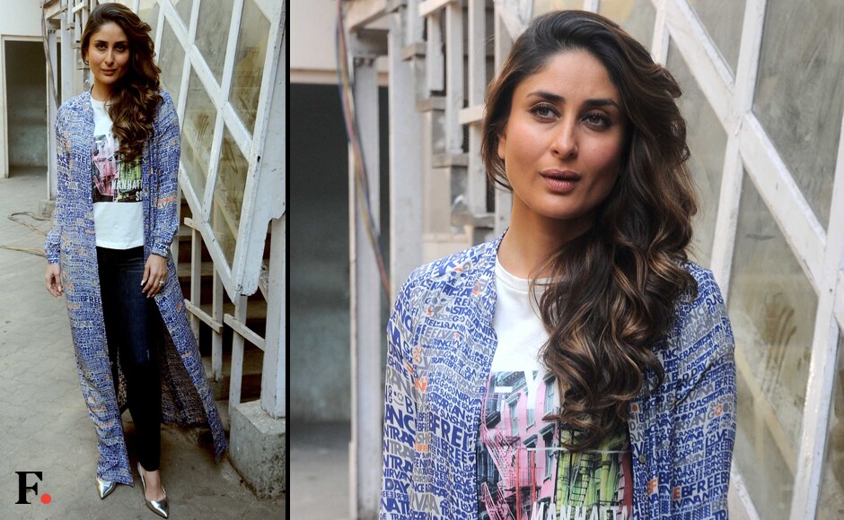 Arjun Kapoor and Kareena Kapoor Khan have been extensively promoting their upcoming film Ki & Ka. This week the duo was spotted at Mehboob Studio, at another publicity event for the R. Balki directed movie. Image by Sachin Gokhale/Firstpost Arjun Kapoor and Kareena Kapoor Khan have been extensively promoting their upcoming film Ki & Ka. This week the duo was spotted at Mehboob Studio, at another publicity event for the R. Balki directed movie. Image by Sachin Gokhale/Firstpost