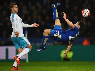 Premier League: Okazaki upstages Rafa Benitez with stunning goal as Leicester reassert lead