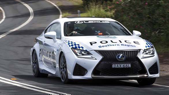 New South Wales Police adds the Lexus RC F to their fleet New South Wales Police adds the Lexus RC F to their fleet