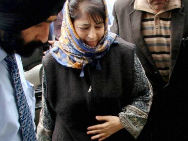 Mehbooba Mufti. PTI