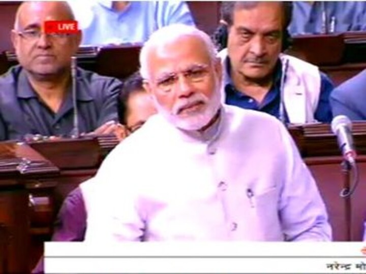 In Rajya Sabha, Narendra Modi likens Congress to death and concludes speech with Nida Fazli's poem