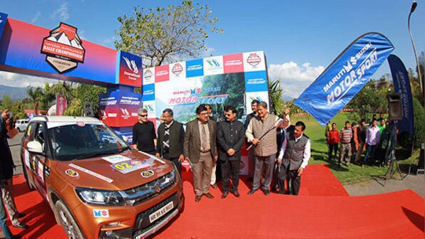 Maruti Suzuki flags off first leg of National Super League TSD Rally Championship 2016