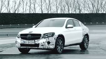 2016 New York Motor Show: Mercedes Benz GLC coupe teased