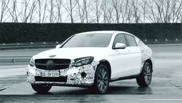 2016 New York Motor Show: Mercedes Benz GLC coupe teased