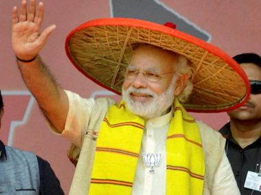 Give BJP 5 years to correct misrule of 15 years by Gogoi, Congress: PM Modi calls for a young CM in Assam Give BJP 5 years to correct misrule of 15 years by Gogoi, Congress: PM Modi calls for a young CM in Assam