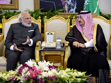 Saudi visit a historic opportunity for India, but PM Modi must resist overplaying his hand on the IS front Saudi visit a historic opportunity for India, but PM Modi must resist overplaying his hand on the IS front