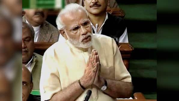 Slokas, wit, sarcasm and facts: Modi unleashes repertoire as Congress and Rahul grapple for answers