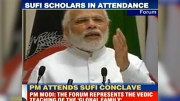 Live: 99 names for Allah, none of them stand for violence, says PM Modi at World Sufi Forum