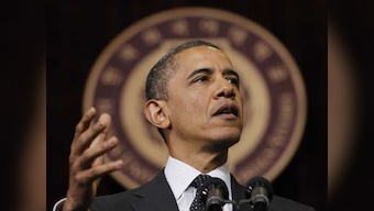 Barack Obama and Joe Biden accuse Donald Trump of 'fomenting division' and 'exploiting fear'