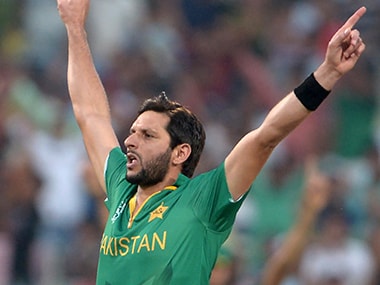 Shahid Afridi. AFP