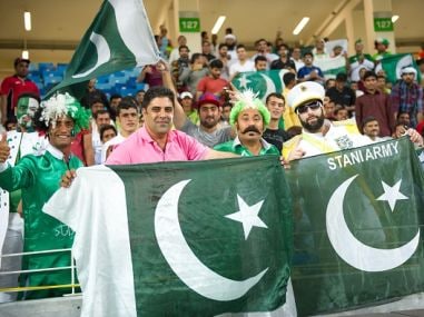 File photo of Pakistani fans. Getty Images