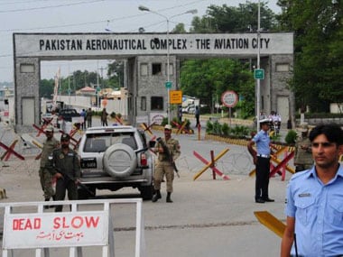 Pakistan Air Force Base Attack. AFP