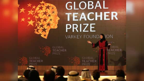 Palestinian teacher from West bank city, wins $1 million Global Teacher Prize