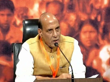 We accept political dissent, but not anti-nationalism: Rajnath Singh at BJP's national executive meet We accept political dissent, but not anti-nationalism: Rajnath Singh at BJP's national executive meet