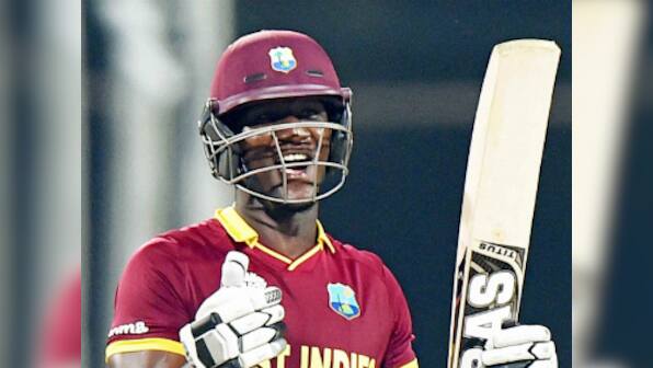 Sammy's fifty trumps Hazlewood's hat-trick as West Indies stun Australia in World T20 warm-up