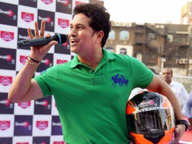 Sky Karting track inaugurated by big motor sport fan Sachin Tendulkar in Mumbai