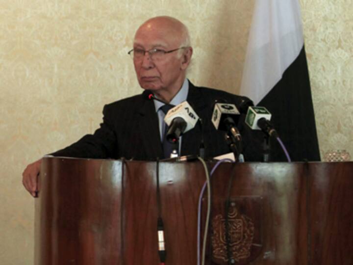 Terrorism isn't as big a threat as India: Pak's Sartaj Aziz to US