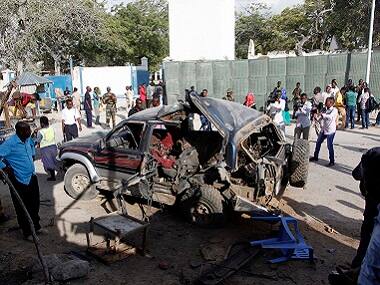 Blast in Mogadishu: Car bomb kills four outside police academy in Somali capital