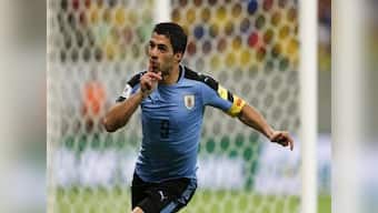 Suarez scores on return, leads Uruguay's fight back against Brazil in World Cup qualifiers