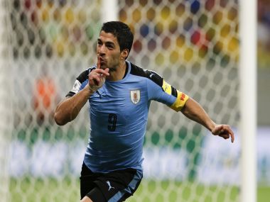 Suarez scores on return, leads Uruguay's fight back against Brazil in World Cup qualifiers Suarez scores on return, leads Uruguay's fight back against Brazil in World Cup qualifiers
