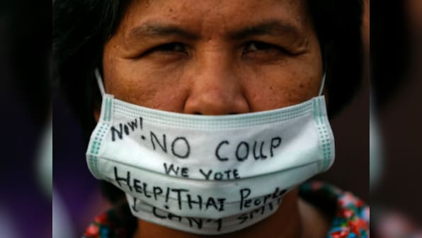 Thai ex-premier says ruling junta is pushing for 'backward democracy'